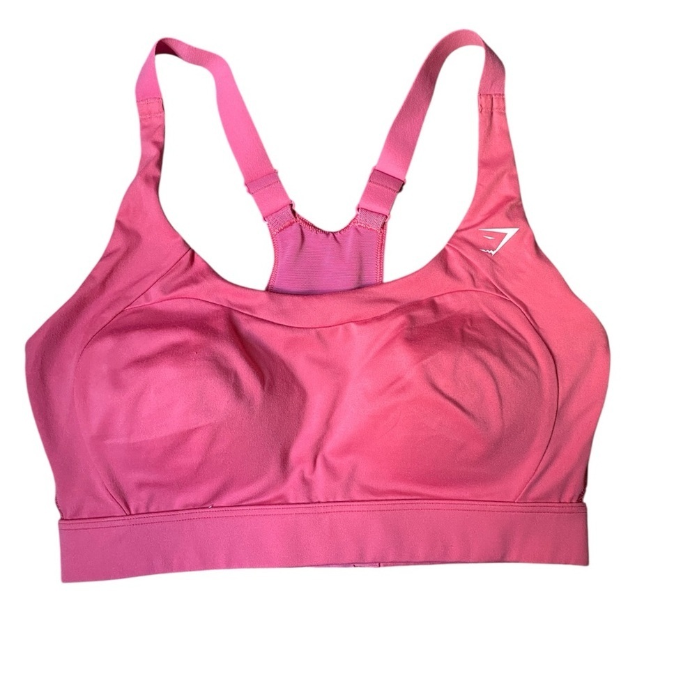 Gymshark Vibrant Pink Sports Bra - Picture 3 of 5